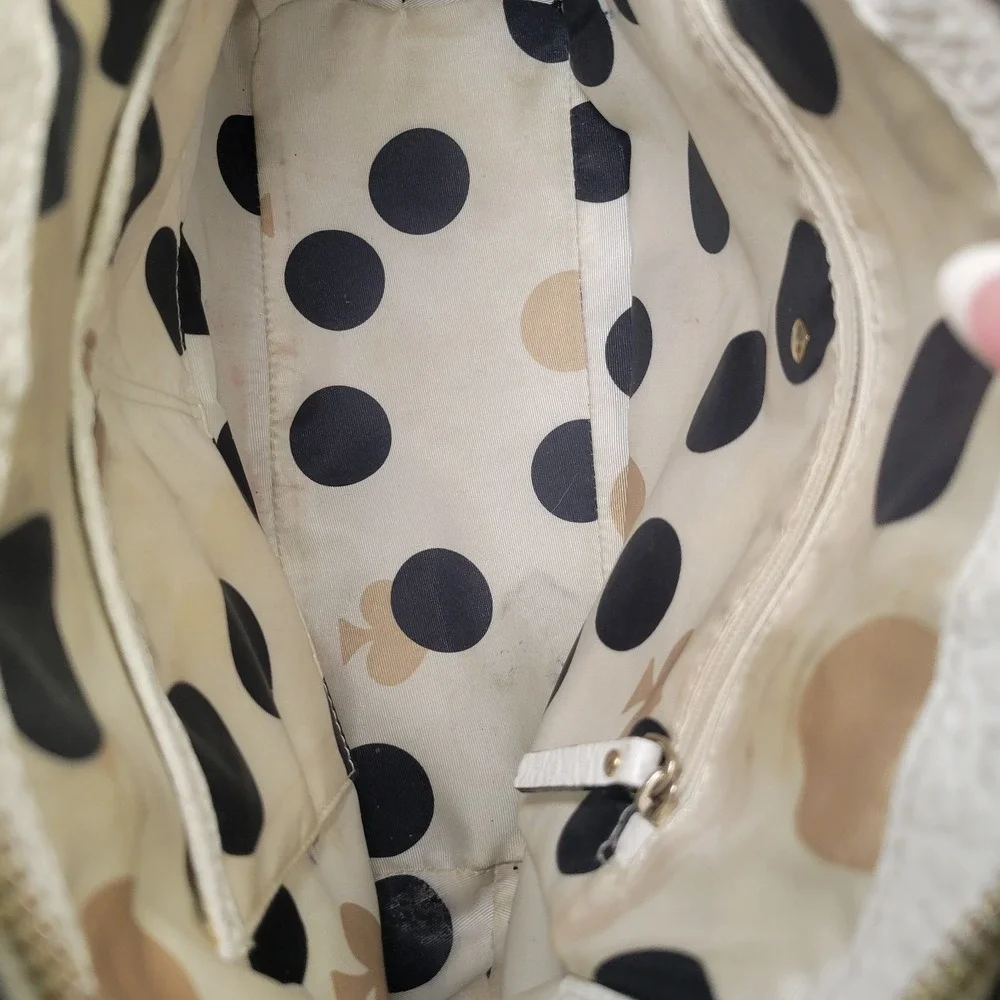Kate Spade Black and White Satchel - Picture 11 of 16